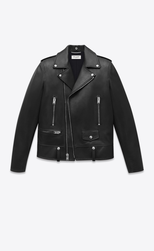 Saint Laurent black leather jacket (Foto: dok. Saint Laurent)