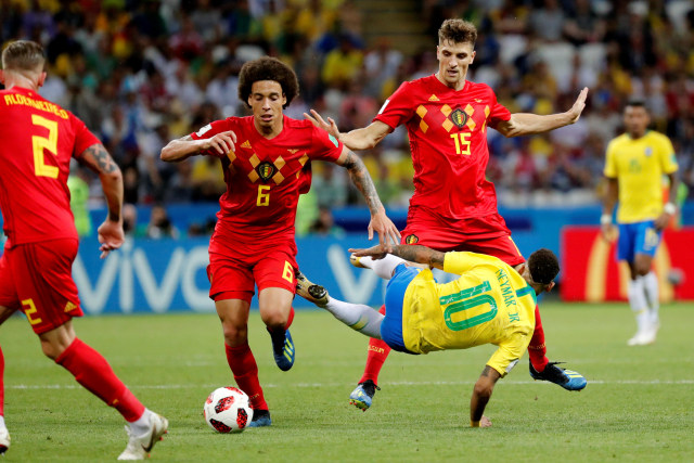Brasil vs Belgia (Foto: REUTERS/Sergio Perez)