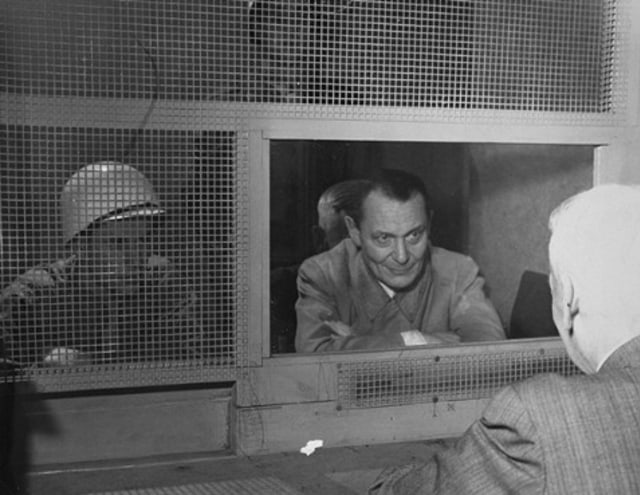 Hermann Goering in Nuremberg Prison Bavaria (Foto: Wikimedia Commons)