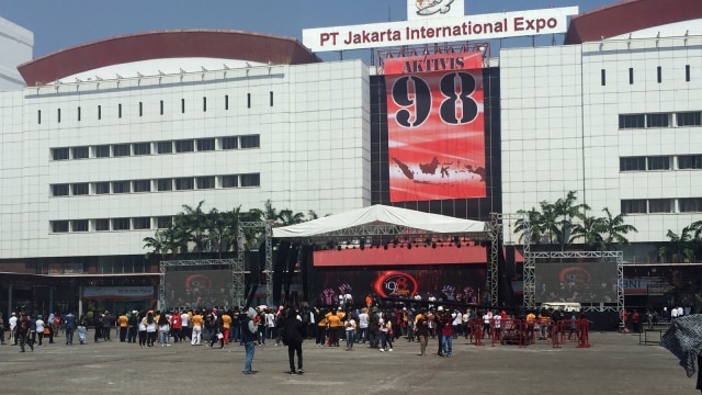 Suasana Rembuk Nasional Aktivis 98 di Jiexpo Kemayoran (Foto: Soejono Eben Saragih/kumparan)