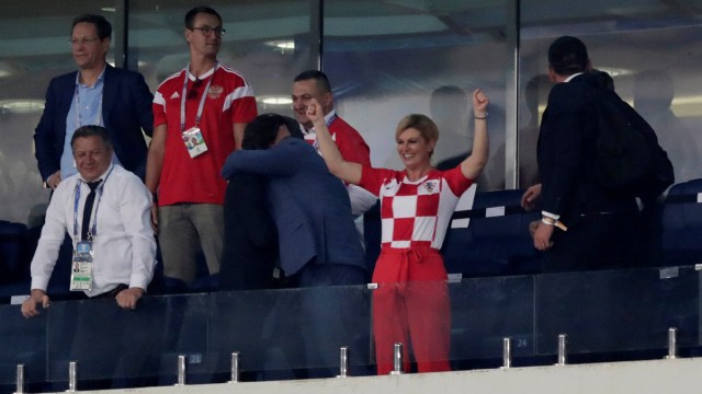 Presiden Kroasia Kolinda Grabar-Kitarovic (Foto: REUTERS/Henry Romero)