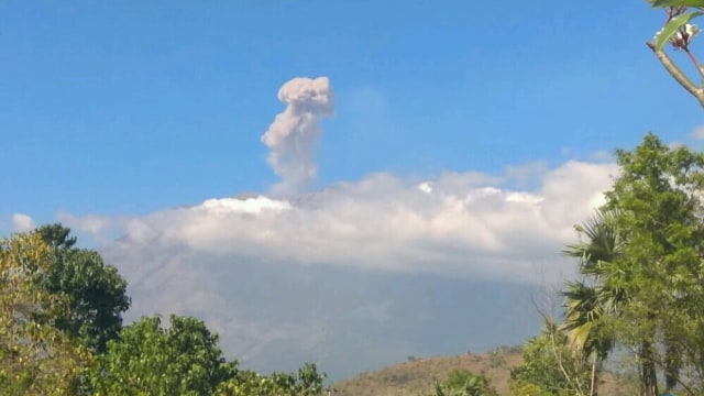 Erupsi Gunung Agung (Foto: Dok. Istimewa)