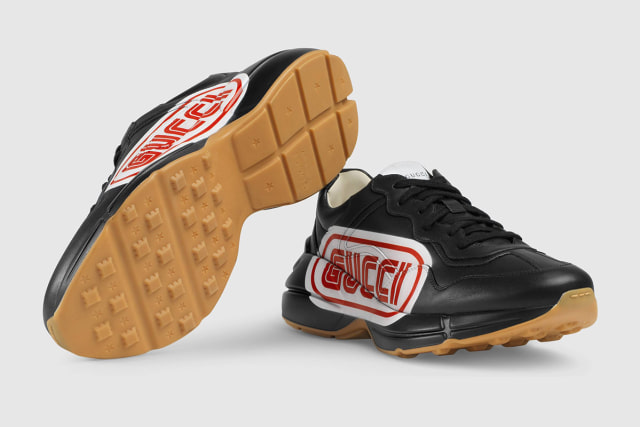 Rhyton Gucci Sneaker Leather (Foto: Dok. Gucci)