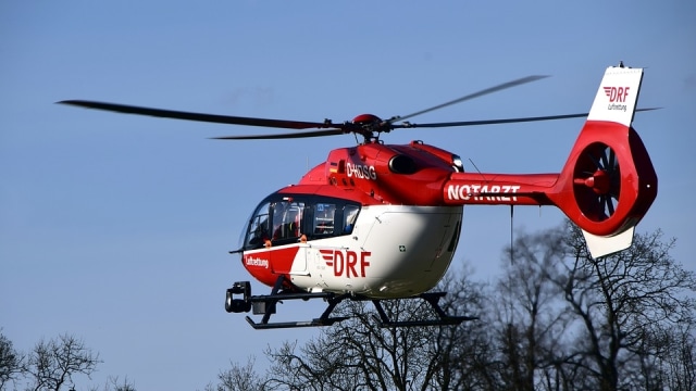 Ilustrasi helikopter medis. Foto: Pixabay