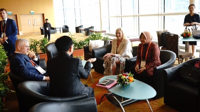 Walikota Surabaya merima kedatangan Lee Kwan Yew World City Prize (Foto: Dok. Istimewa)
