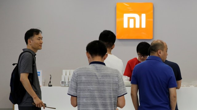 Perusahaan teknologi asal China, Xiaomi. Foto: Jason Lee/Reuters