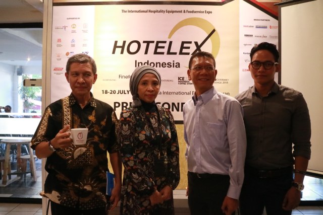 Konferensi Pers Hotelex Indonesia 2018 (Foto: Istimewa)