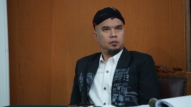Sidang lanjutan pemeriksaan saksi Ahmad Dhani di Pengadilan Negeri Jakarta Selatan (Foto: Iqbal Firdaus/kumparan)