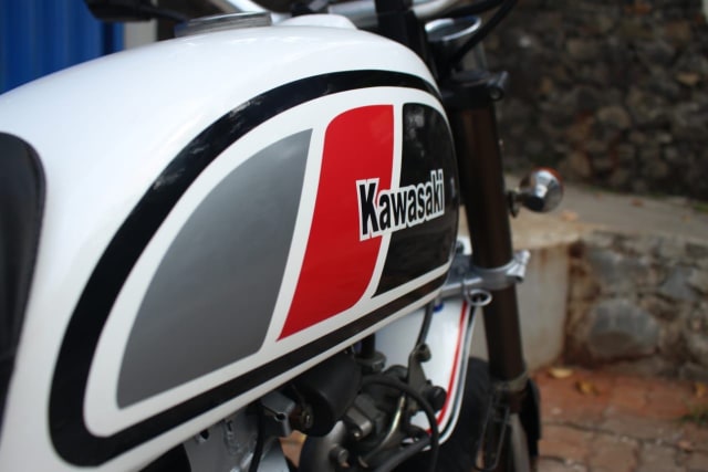 Kawasaki KSR 110 Mini Tracker (Foto: dok. Central Classic Custom)