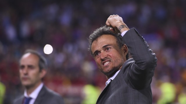 Pelatih asal Spanyol, Luis Enrique. (Foto: Josep Lago/AFP)
