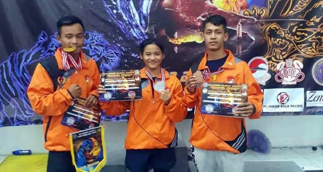 Atlet Wushu Ngawi Bawa Pulang 3 Medali dari Kejurnas Aliansi Kungfu Tradisional Indonesia