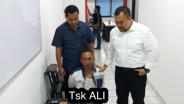 Tersangka, Ali. (Foto: dok. Polri)