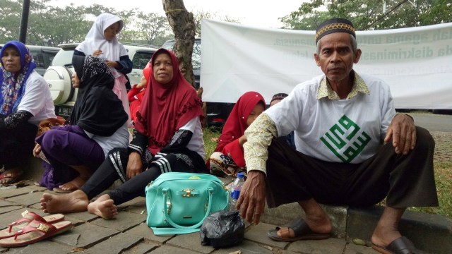 Massa Solidaritas Ulama Muda Jokowi (Samawi) memadati SICC, Sentul, Bogor. (Foto: Jihad Akbar/kumparan)