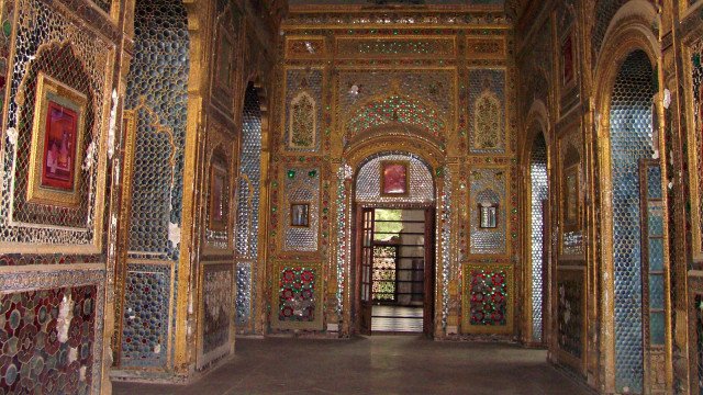 Ruang Sheesh Mahal di Amber Fort, India. (Foto: Flickr/Sohrab Arora)