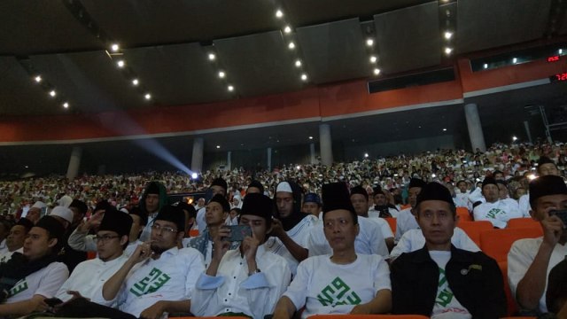 Acara Solidaritas Ulama Muda Pendukung Jokowi (Samawi) di Sentul. (Foto: Jihad Akbar/kumparan)