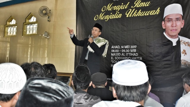 Gubernur NTB, TGB Muhammad Zainul Majdi, saat berdakwah. (Foto: ntbprov.go.id)