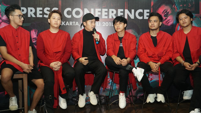 Konferensi Pers Boyband Smash. Foto: Garin Gustavian Irawan/kumparan