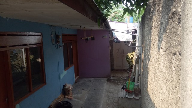Lingkungan sekitar Rumah 5 terduga Teroris di Cilodong, Depok. (Foto: Ainul Qalbi/kumparan)
