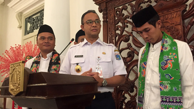 Gubernur DKI Jakarta, Anies Baswedan di Balai kota. (Foto: Moh Fajri/kumparan)