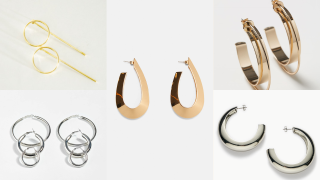 Hoop Earrings (Foto: dok. Zara, H&M, Stradivarius, Sundhari)