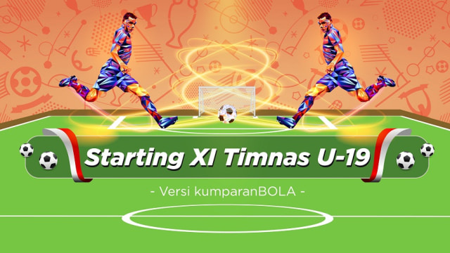 Starting XI Timnas U-19 (Foto: kumparan/Basith S)