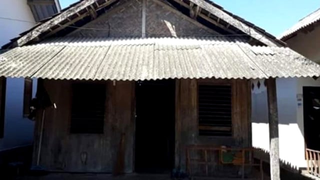 Kondisi rumah atlet atletik nasional Lalu Zohri di Nusa Tenggara Barat.  (Foto: Dok. PB PASI)