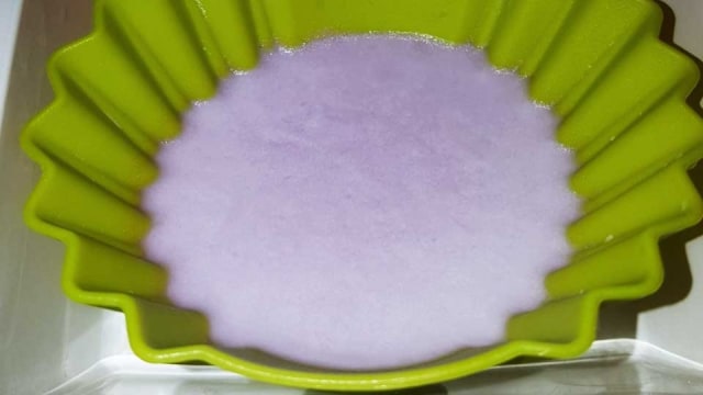 Cemilan Enak Silky Puding Ubi Ungu