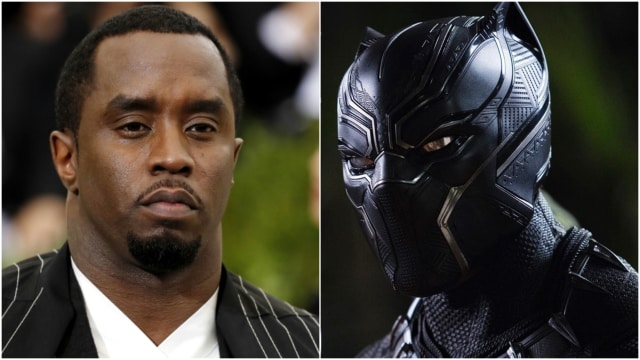 Komentar P. Diddy untuk film 'Black Panther' (Foto: REUTERS/Lucas Jackson/Instagram @marvel)