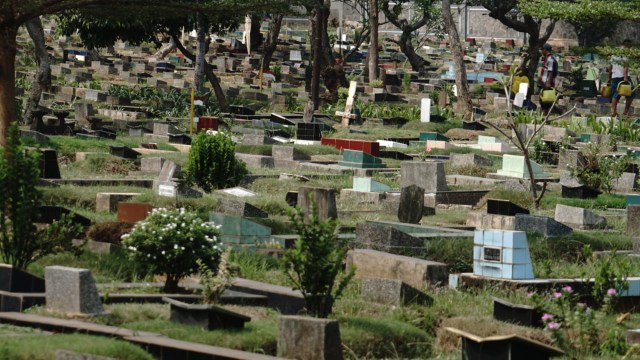 Ilustrasi pemakaman umum. Foto: Helmi/kumparan