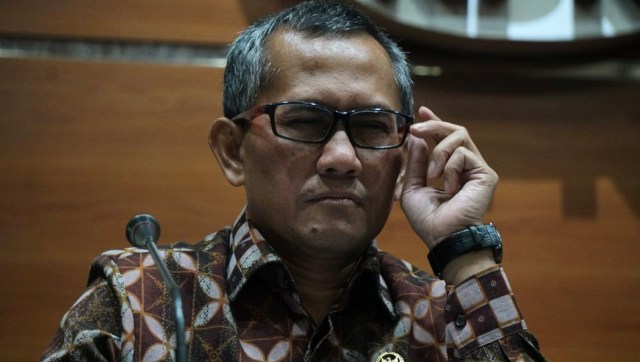 Ketua KY, Jaja Ahmad Jayus di Gedung KPK. (Foto: Nugroho Sejati/kumparan)