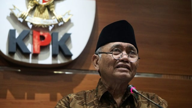 Ketua KPK, Agus Rahardjo di Gedung KPK. (Foto: Nugroho Sejati/kumparan)