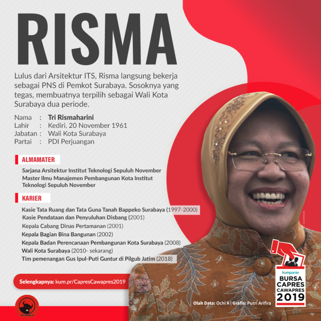 Profil Tri Rismaharini. (Foto: Putri Arifira/kumparan)