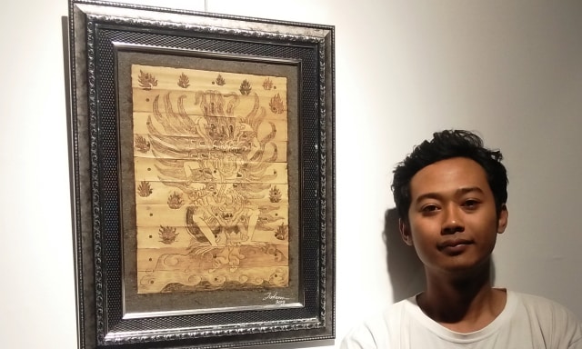 Melestarikan Prasi Bali, Seni Lukis di Atas Daun Lontar