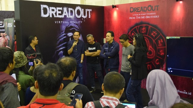 Jumpa pers film 'DreadOut'. (Foto: Digital Happiness)