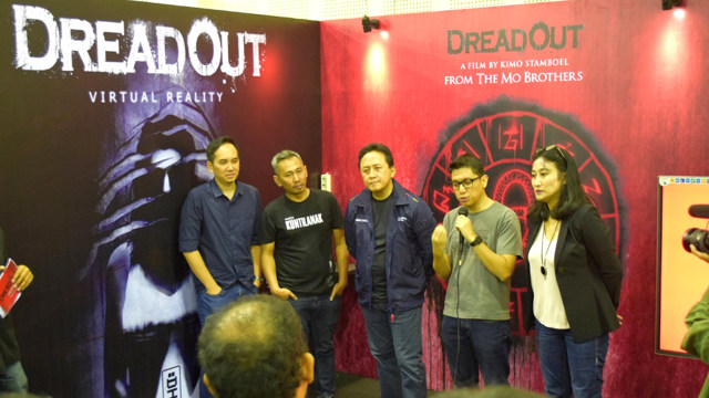 Jumpa pers film 'DreadOut'. (Foto: Digital Happiness)