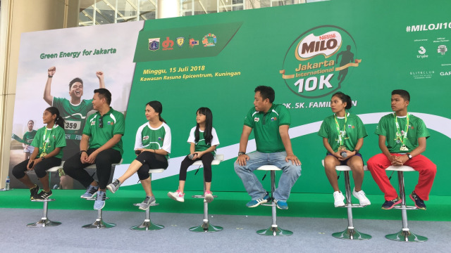 Jumpa Pers Milo Jakarta International 10K 2018 (Foto: Okky Ardiansyah/kumparan)