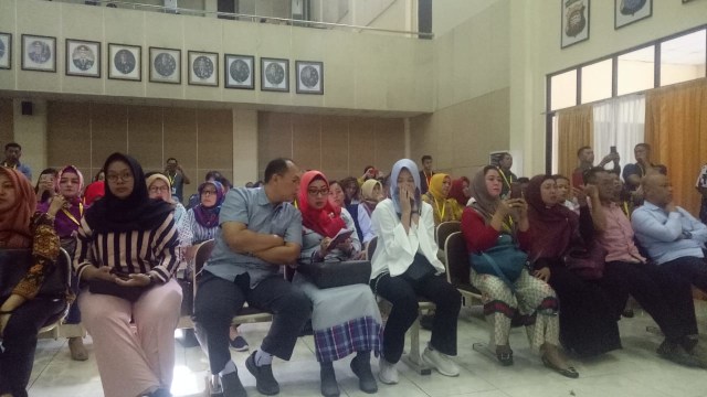 Suasana pengumuman hasil tes psikologi calon taruna akpol (Foto: Ainul Qalbi/kumparan)