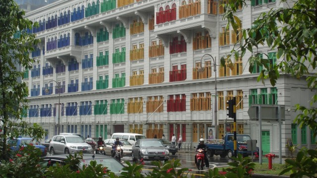 Bagian Depan Gedung MICA, Singapura
 (Foto: Flickr / mianbaoren)