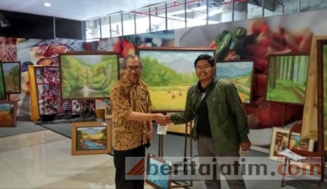 Rijaman Pamerkan Lukisan Teknik Pointilisme
