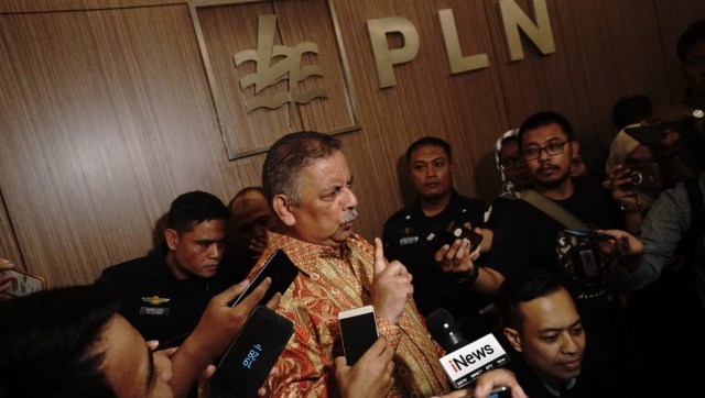 Dirut PLN, Sofyan Basir di kantor PLN pusat. (Foto: Irfan Adi Saputra/kumparan)