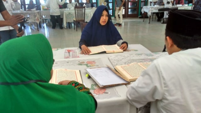 Bacaleg di Aceh Mulai Ikut Tes Uji Baca Alquran (Foto: Zuhri Noviandi/kumparan)