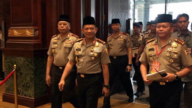 Kapolri Jenderal Tito Karnavian hadir Silaturahmi Nasional Dai Kamtibmas. (Foto: Mirsan/kumparan)