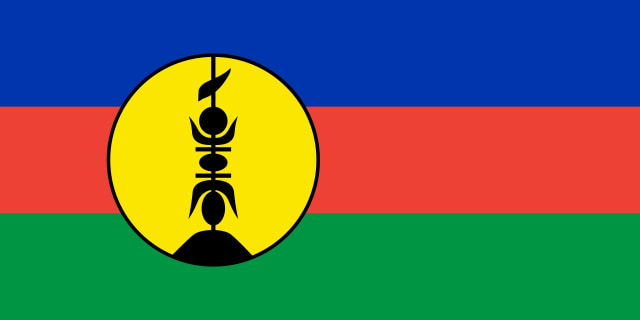 Bendera Kaledonia Baru. (Foto: Wikimedia Commons)