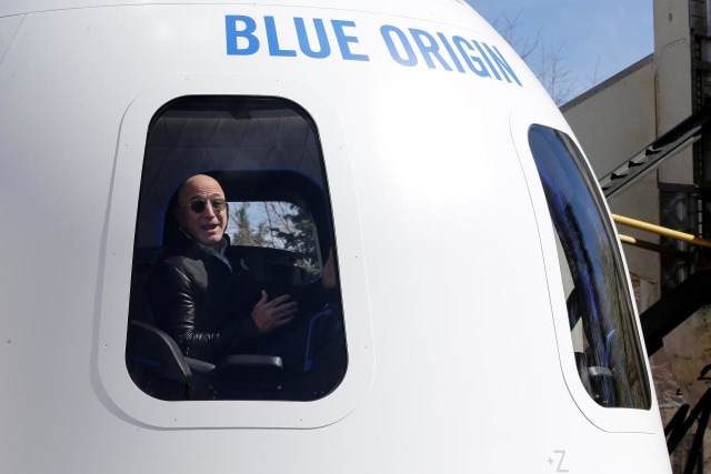 Blue Origin Jual Tiket Wisata Antariksa 300.000 USD