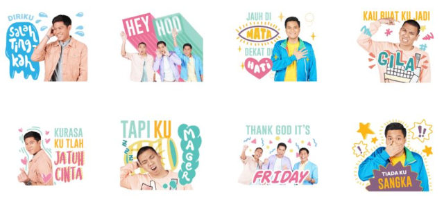 com-Sticker Lagu RAN (Foto: LINE Indonesia)