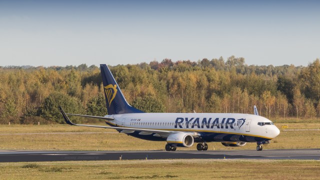 Ilustrasi pesawat Ryanair (Foto: Nicky Boogaard/Flickr)