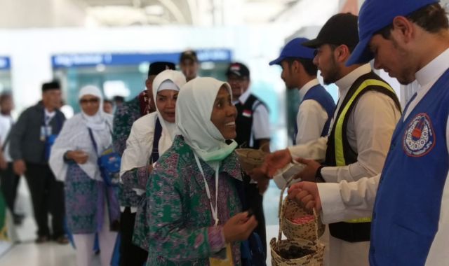 Jemaah Haji Indonesia Tiba di Saudi Arabia (Foto: twitter/Edysuprapto77)