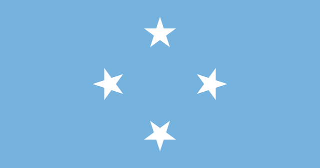 Bendera Federasi Mikronesia. (Foto: Wikipedia)