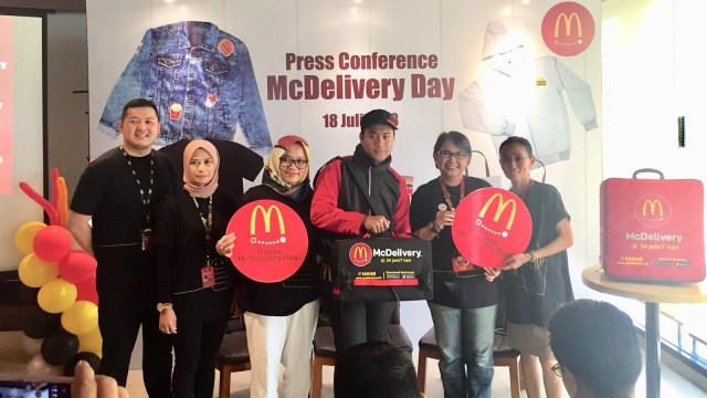 McDelivery Day Perdana di Indonesia
 (Foto: Adisty Putri Utami/kumparan)