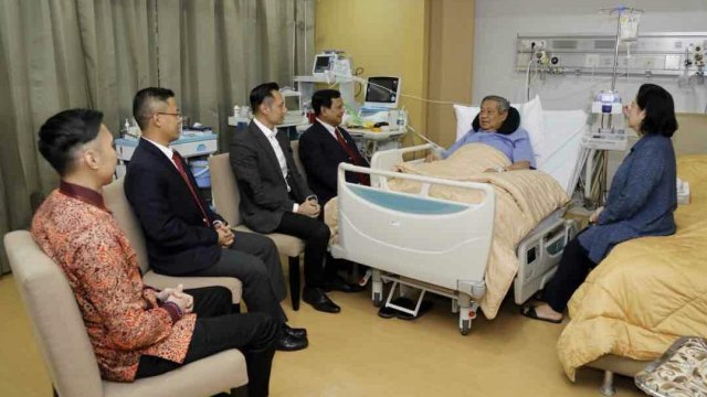 Pertemuan Prabowo dan SBY. (Foto: Divisi Komunikasi  Demokrat)